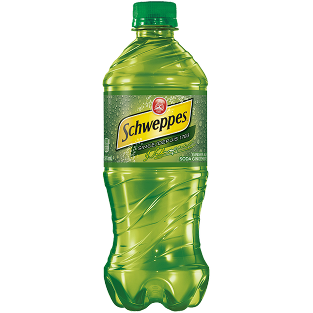 Schweppes Bottle (20 Oz.).