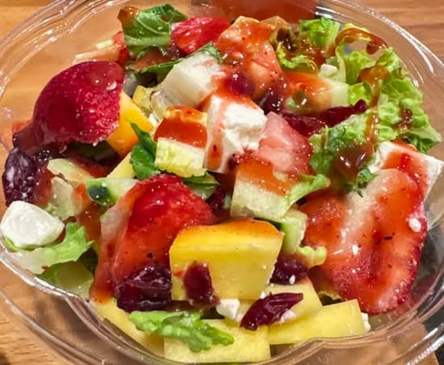 STRAWBERRY MANGO SALAD.
