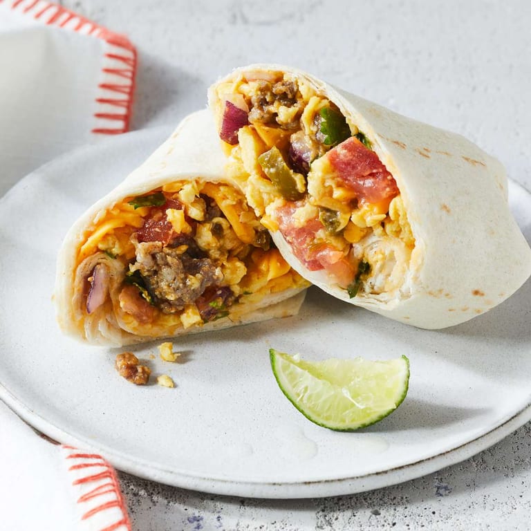 Delicious Breakfast Burrito and More