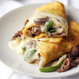 PHILLY OMELET WRAP  
