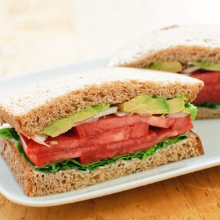 AVOCADO, CHEESE LETTUCE & TOMATOES